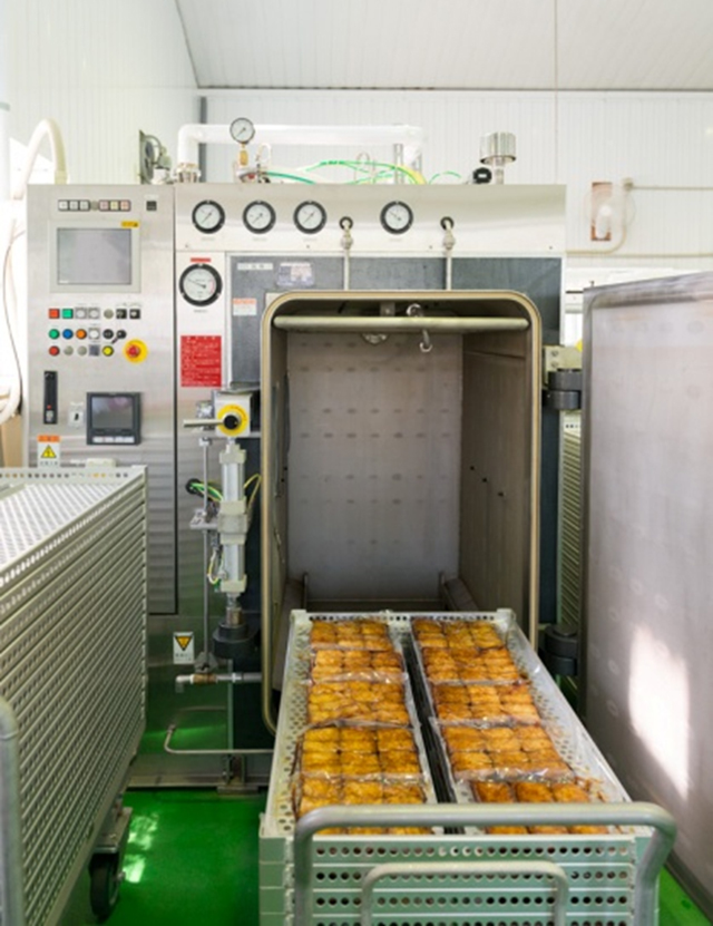 高温高圧殺菌機